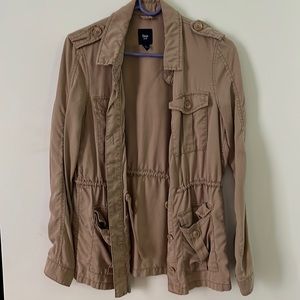 Khaki Gap lightweight jacket